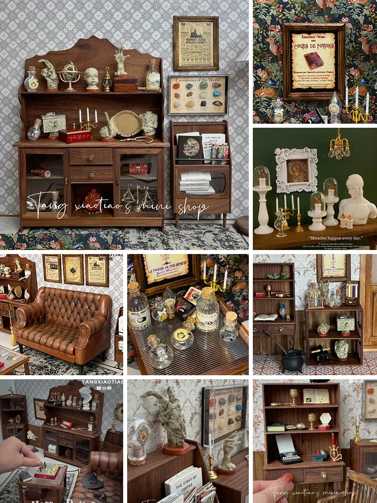 Home Decor Za - Casa de bonecas decoração retro casa