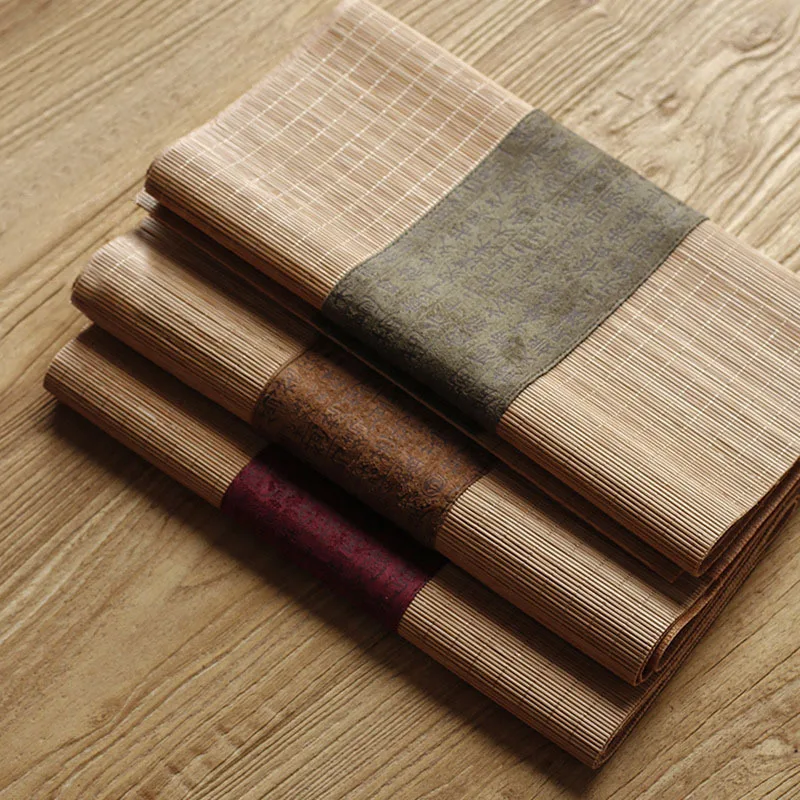 Linen Table Runner - Tapete de Chá de Bambu em