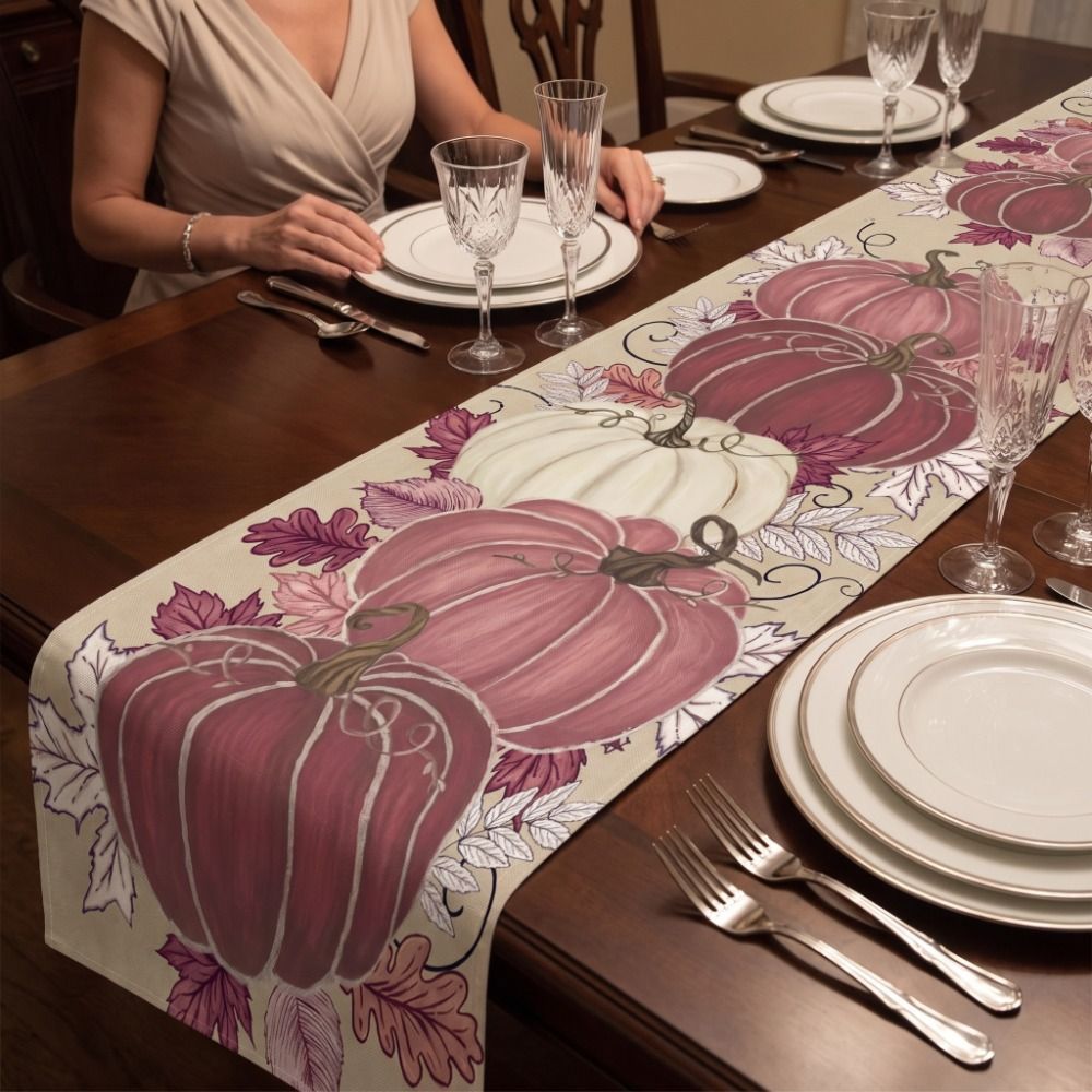 Home Decor Theme - Caminho de Mesa Decorativo Retangular com