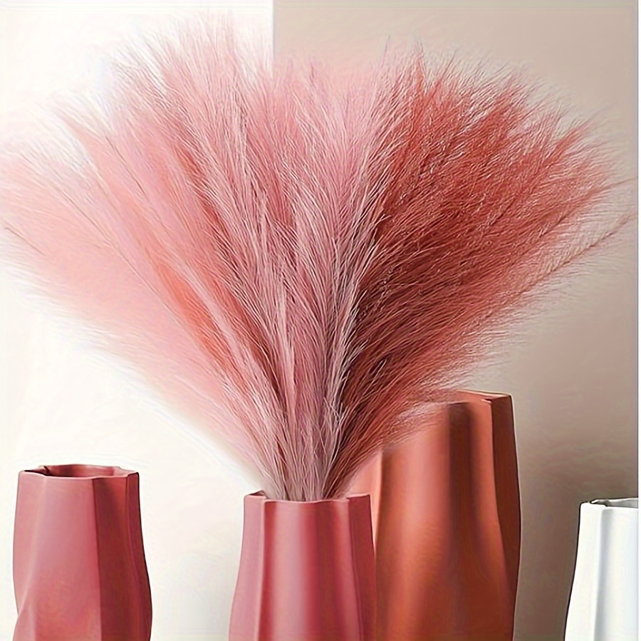 Pampas Grass Decor - Penas De Simulação De Grama Artificial