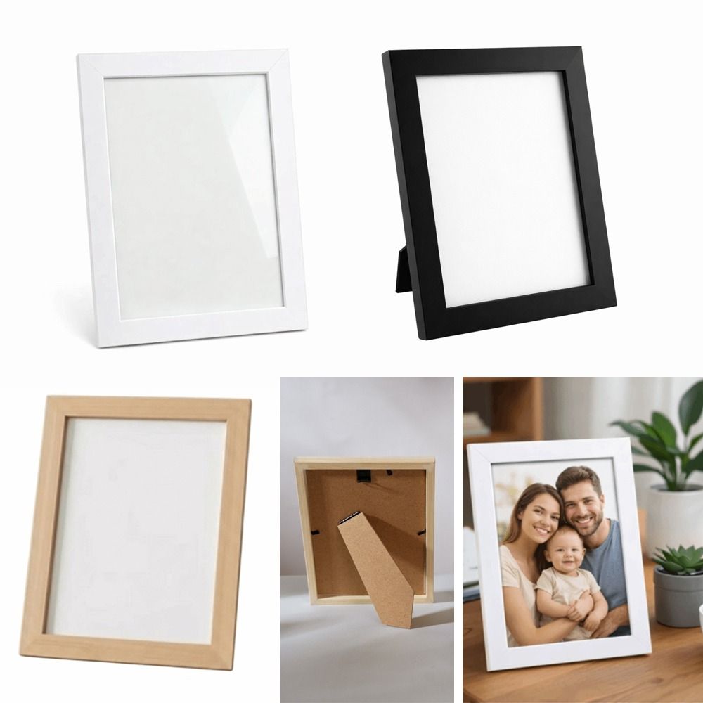 Nova Moldura de Madeira para F - Bamboo Photo Frame avaliação e preço