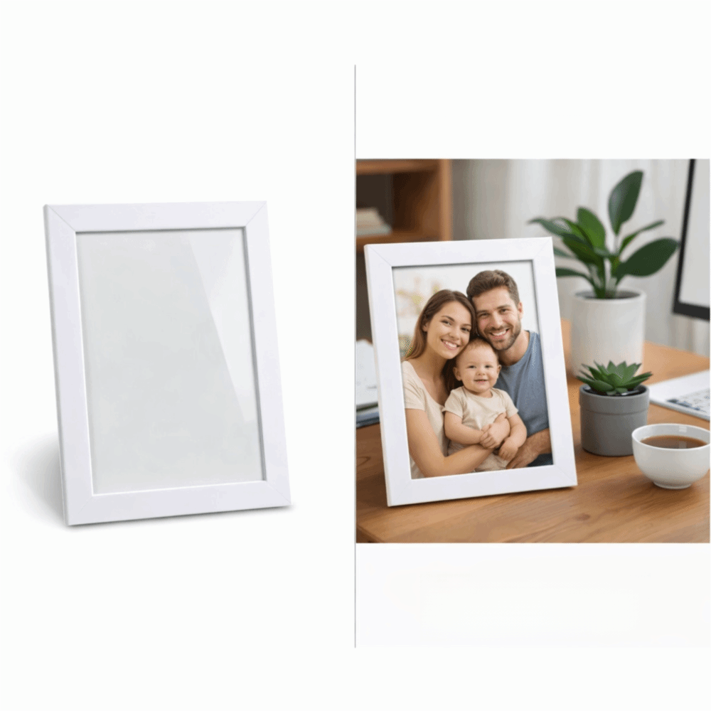 Nova Moldura de Madeira para F - Bamboo Photo Frame avaliação e preço