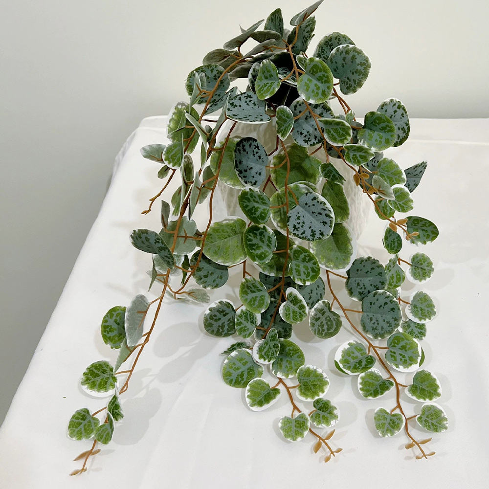 49cm plantas artificiais videi - Rattan Plant Basket avaliação e preço