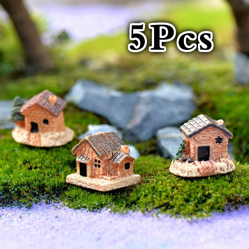 5 pçs mini casa de boneca deco - Home Decor Za avaliação e preço