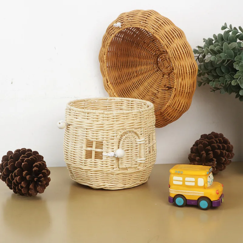 Cestas de piquenique ao ar liv - Rattan Plant Basket avaliação e preço