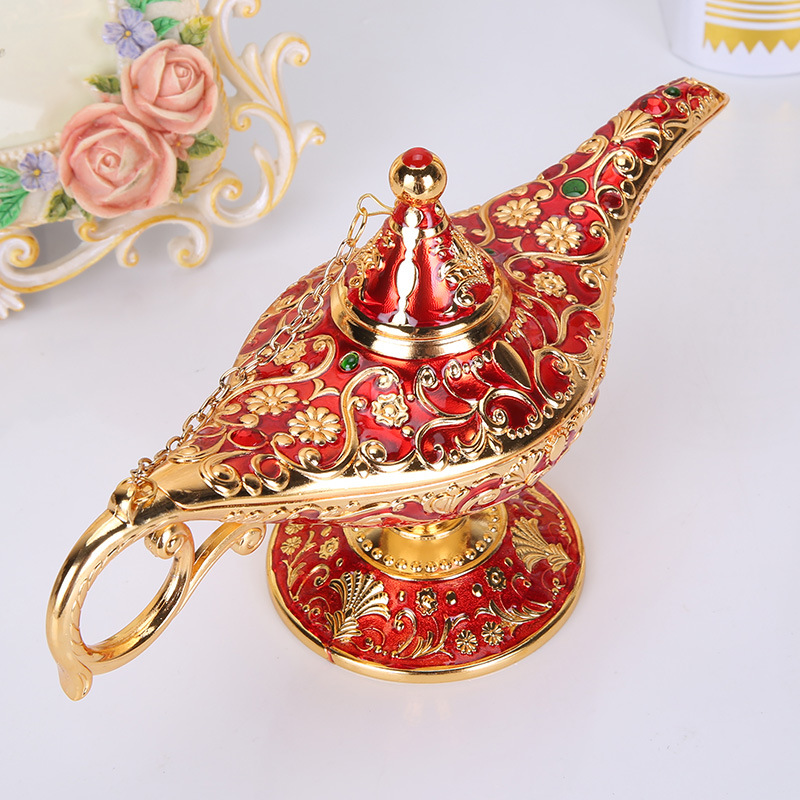 Tamanho grande aladdin lâmpada - Home Decor Za avaliação e preço