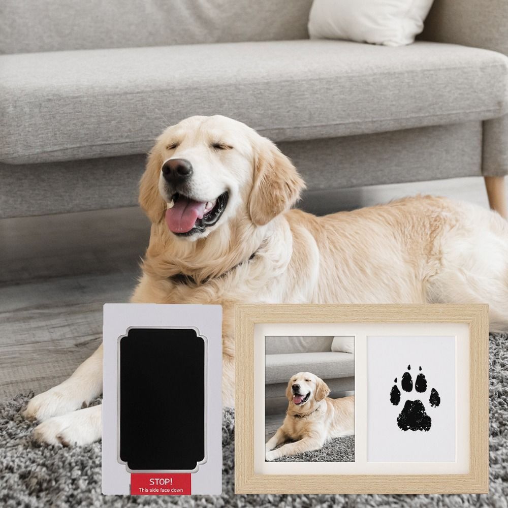 Kit de Impressão de Patas de A - Bamboo Photo Frame avaliação e preço