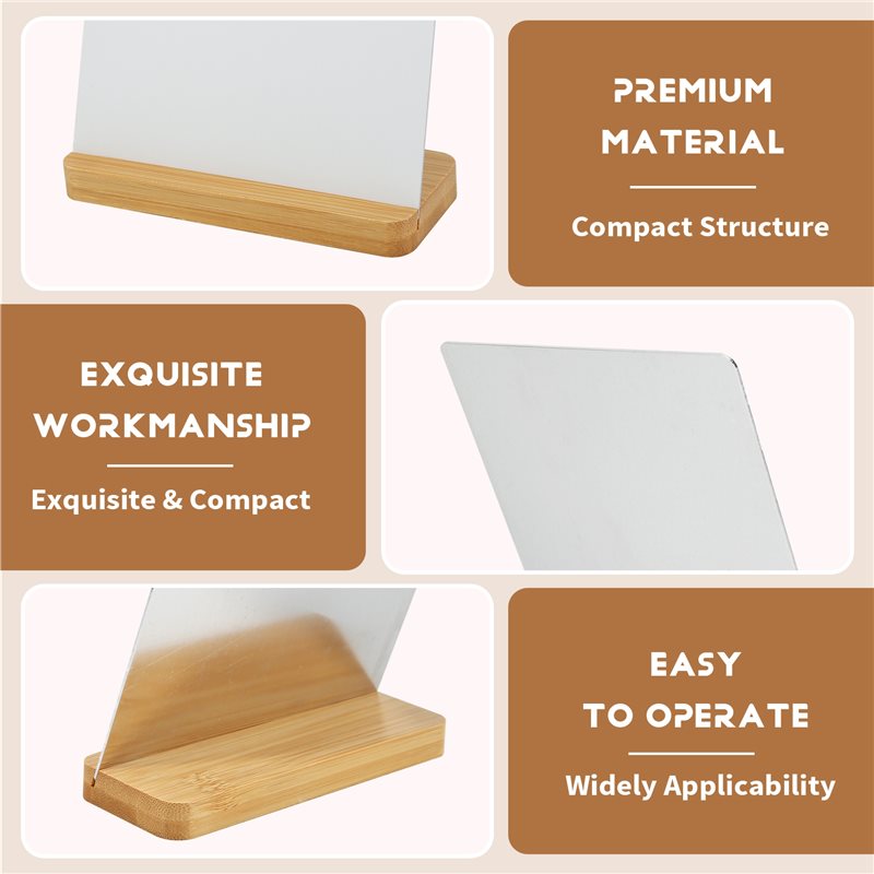 Pacote com 6 Molduras para Fot - Bamboo Photo Frame avaliação e preço