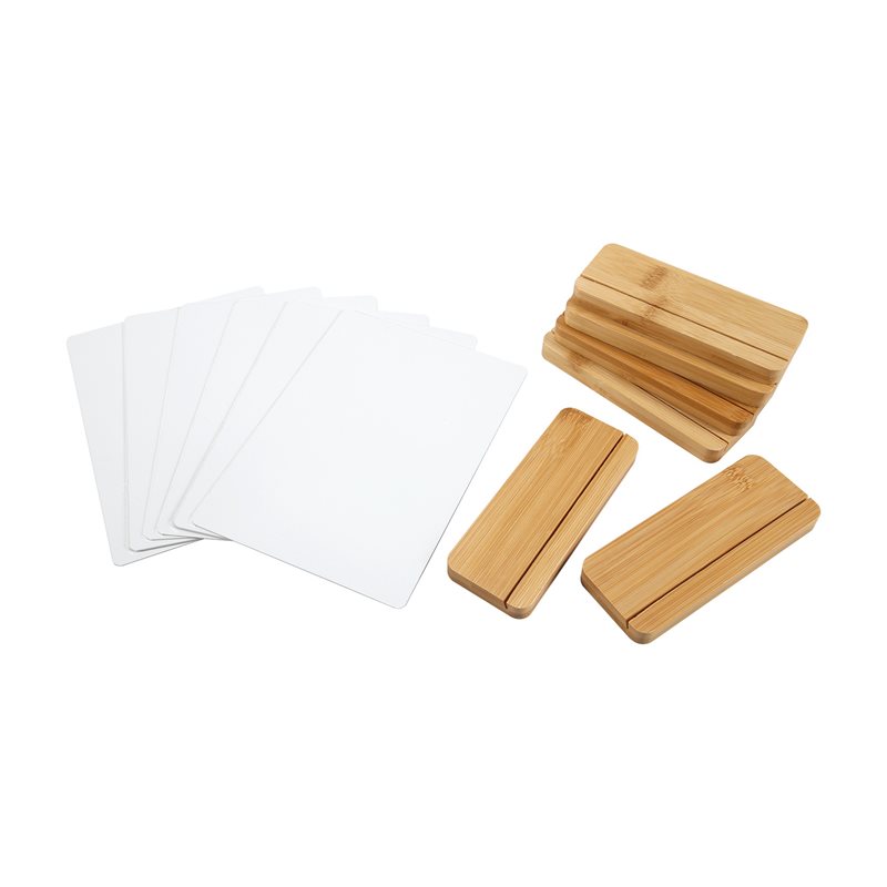 Pacote com 6 Molduras para Fot - Bamboo Photo Frame avaliação e preço