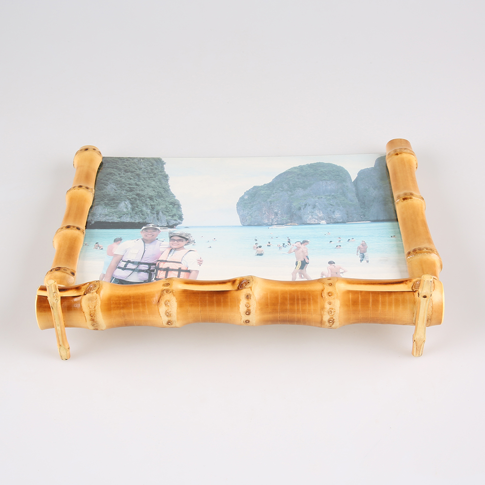 Nilerun novo design criativo f - Bamboo Photo Frame avaliação e preço
