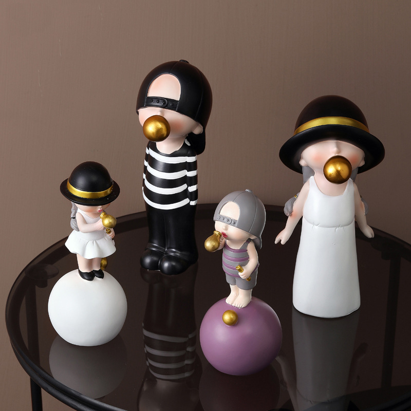 Artlovin estatuetas de persona - Home Decor Za avaliação e preço