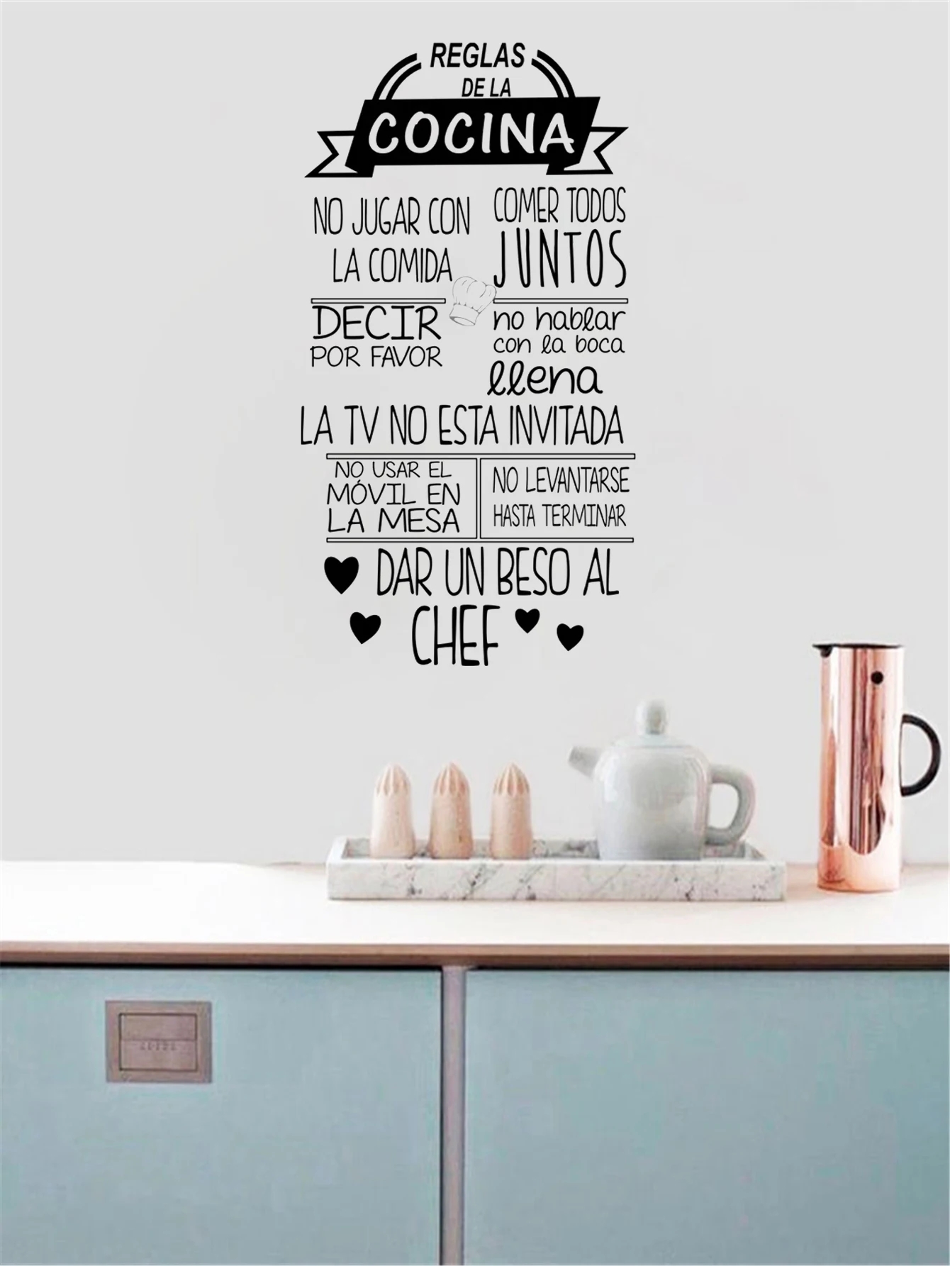 1 pc agradável reglas de la co - Home Decor Indonesia avaliação e preço