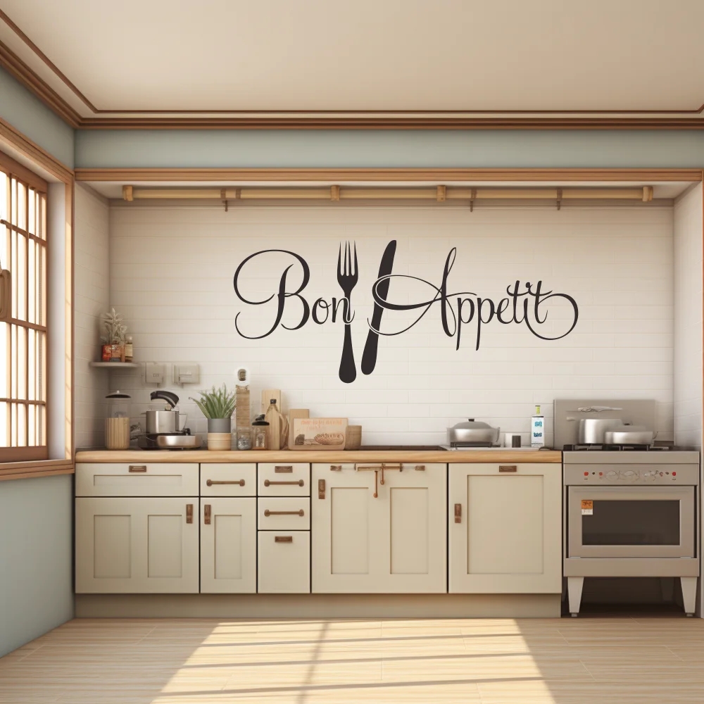 Adesivo de parede com garfo e  - Home Decor Free App avaliação e preço
