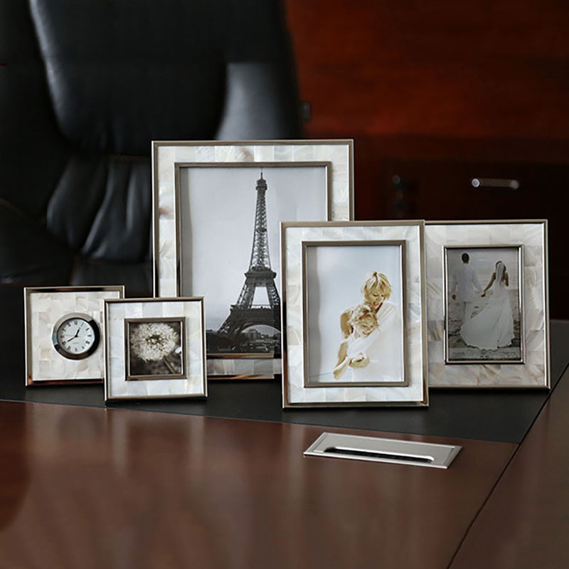 Escudo europeu liga decorativa - Bamboo Photo Frame avaliação e preço