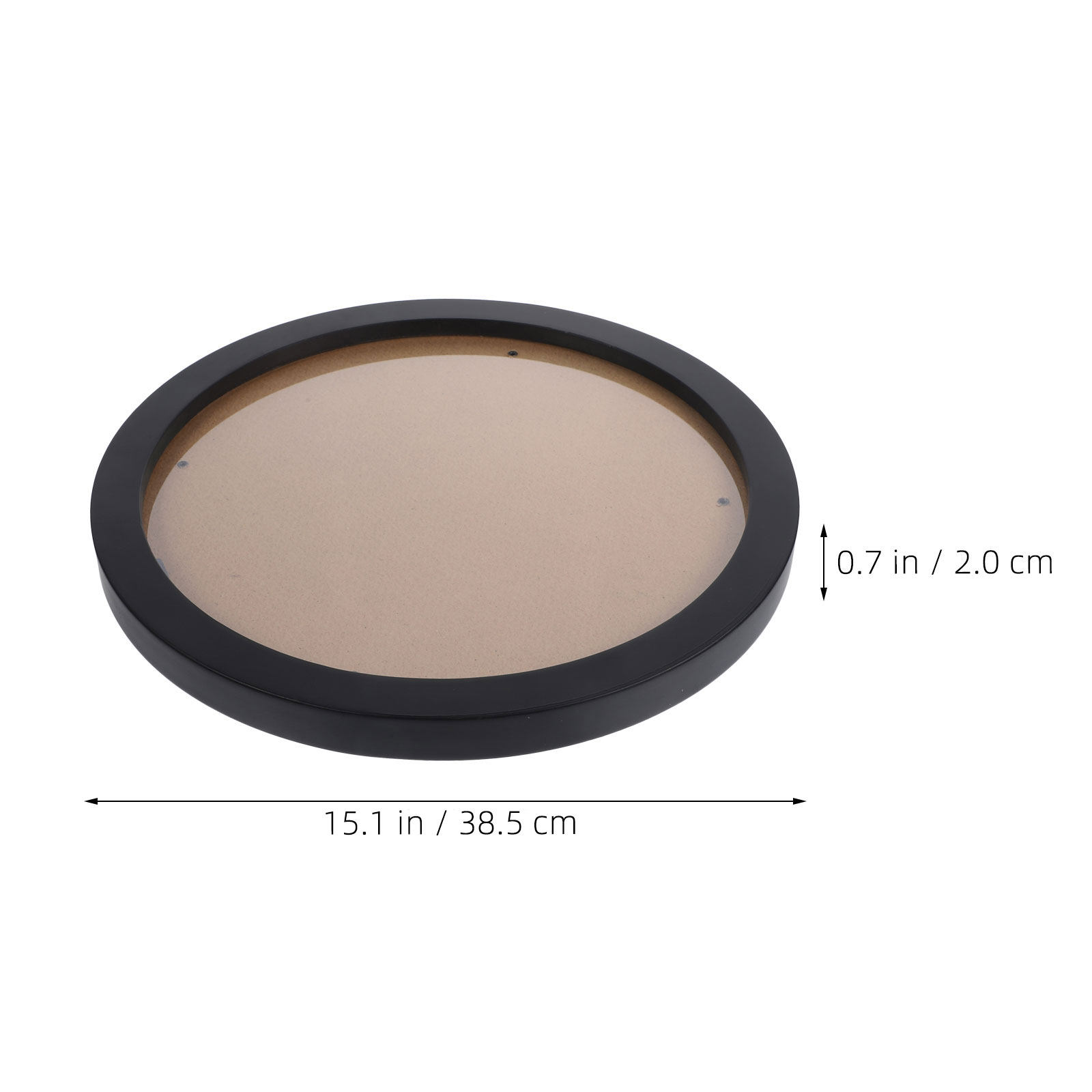 Moldura Redonda para Exibição  - Bamboo Photo Frame avaliação e preço