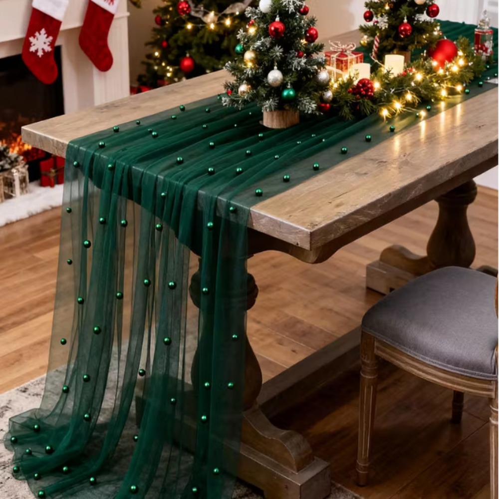 Caminho de Mesa Luxuoso e Româ - Linen Table Runner avaliação e preço