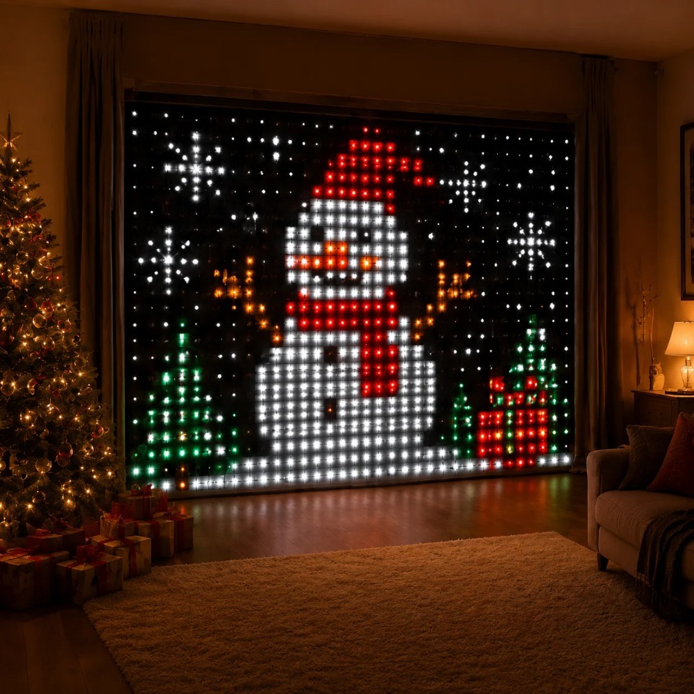 Luzes de Cortina LED Pixel com - Home Decor Free App avaliação e preço