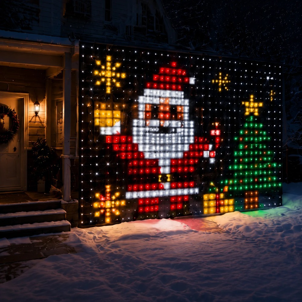 Luzes de Cortina LED Pixel com - Home Decor Free App avaliação e preço