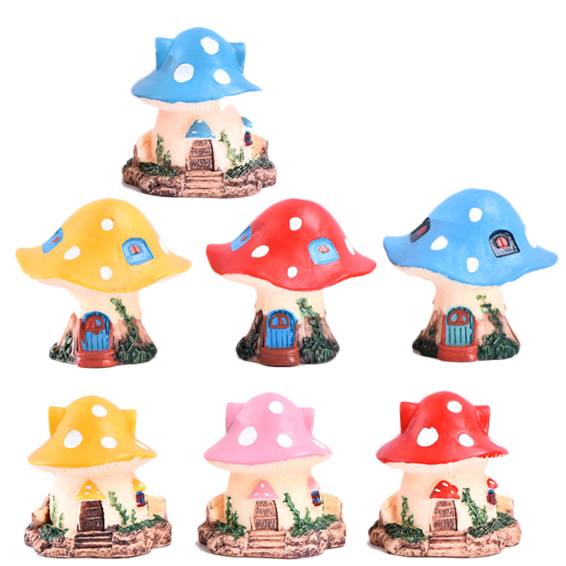 1pc kawaii jardim mini casa de - Home Decor Za avaliação e preço