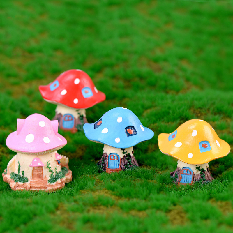 1pc kawaii jardim mini casa de - Home Decor Za avaliação e preço
