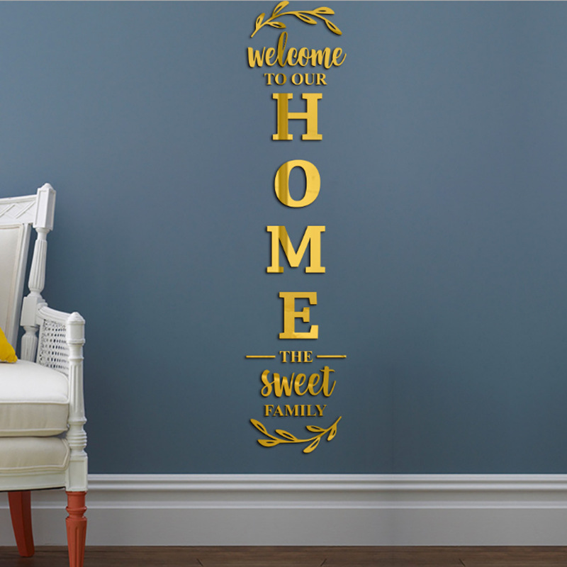 Adesivo de parede espelhado 3d - Home Decor Y2K avaliação e preço