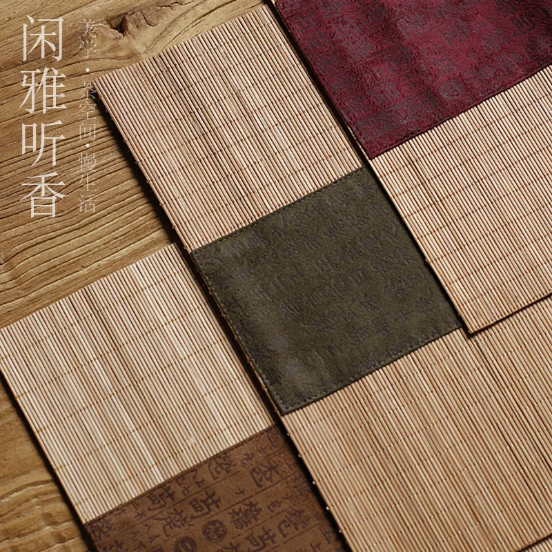 Tapete de Chá de Bambu em Teci - Linen Table Runner avaliação e preço