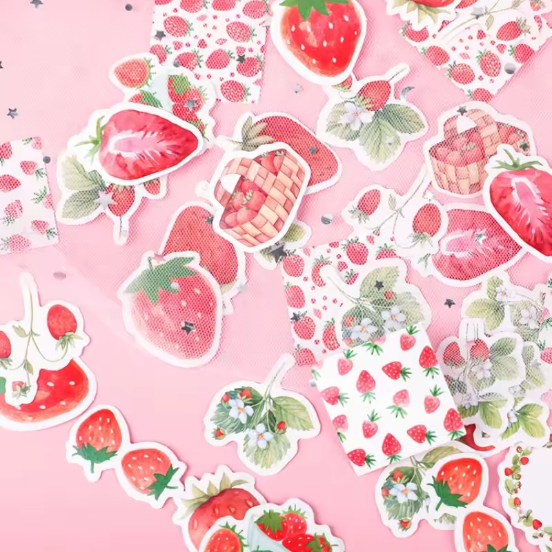 45 Adesivos de Morango para Ca - Home Decor Magazine avaliação e preço