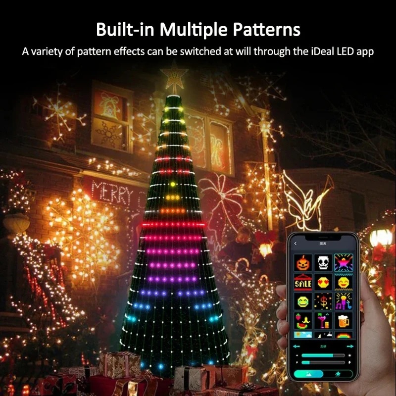 Luzes de Natal em Forma de Est - Home Decor Free App avaliação e preço