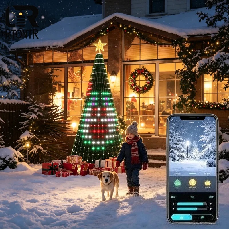 Luzes de Natal em Forma de Est - Home Decor Free App avaliação e preço