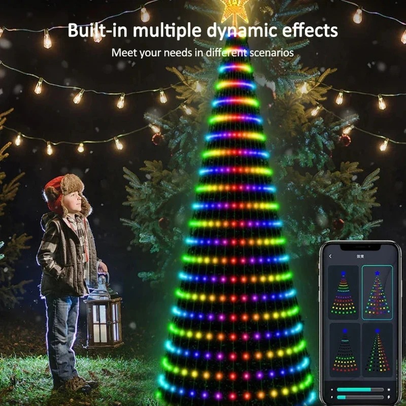 Luzes de Natal em Forma de Est - Home Decor Free App avaliação e preço