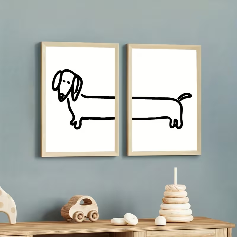 2 peças de arte moderna para p - Home Decor Theme avaliação e preço