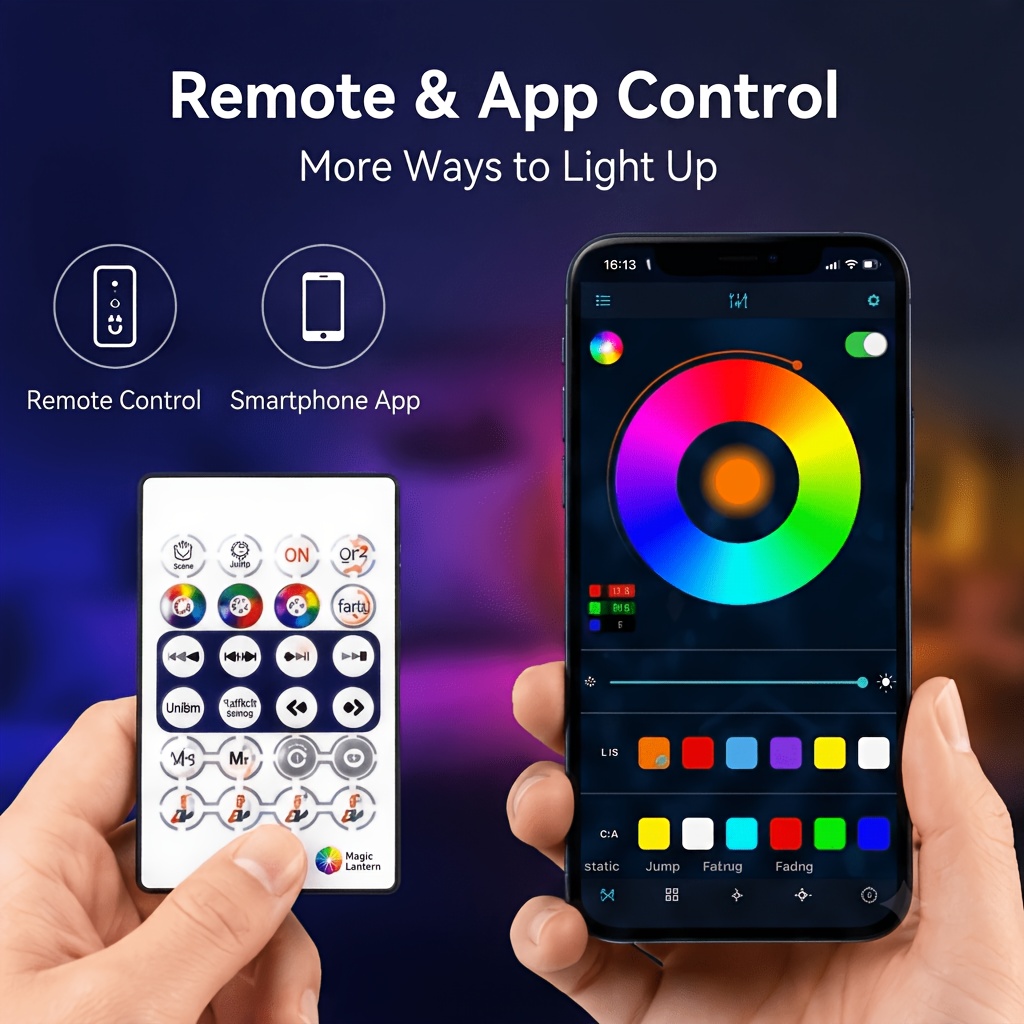 Fita de Luz LED Neon RGBIC Fle - Home Decor Free App avaliação e preço