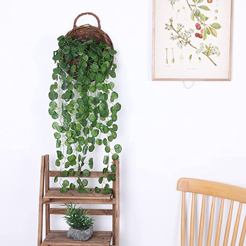 Plantas Artificiais de Rattan  - Rattan Plant Basket avaliação e preço