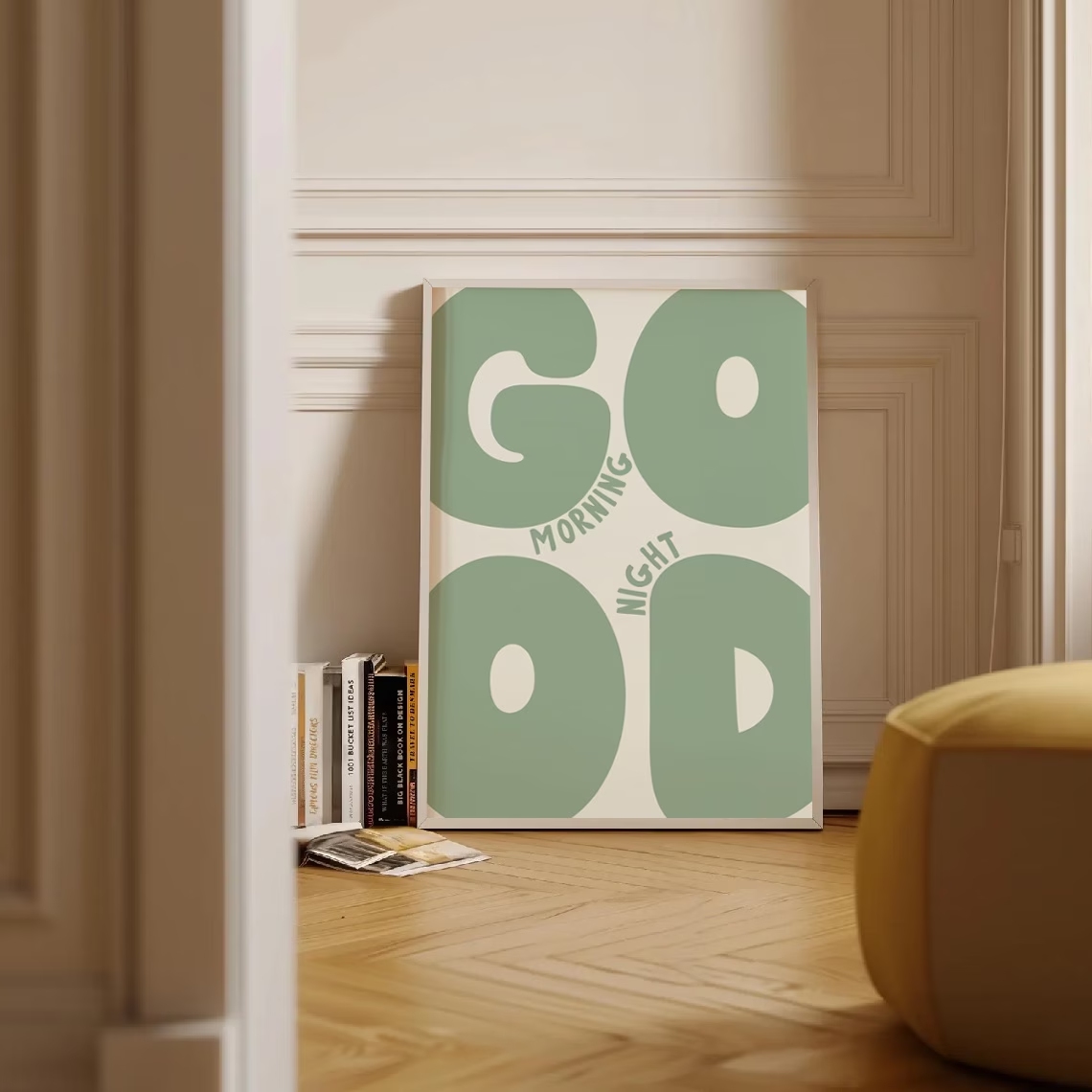 Arte de parede moderna com cit - Home Decor Theme avaliação e preço