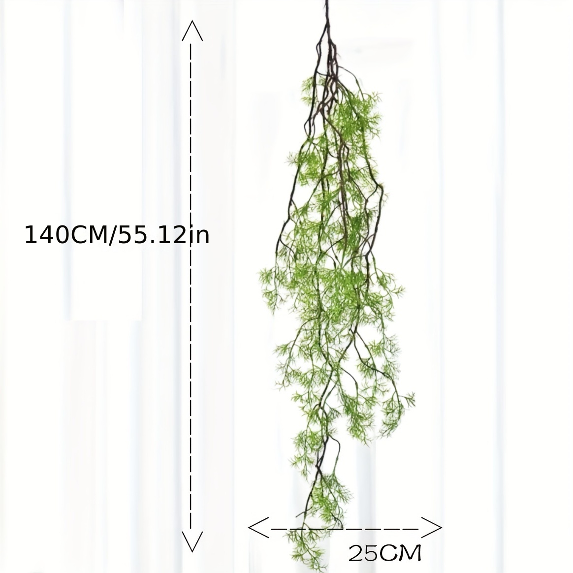 1 unidade, 140cm, Vinha Artifi - Rattan Plant Basket avaliação e preço
