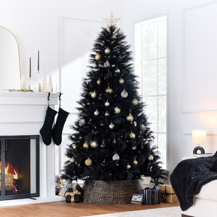 Decoração para árvore de Natal - Pampas Grass Decor avaliação e preço