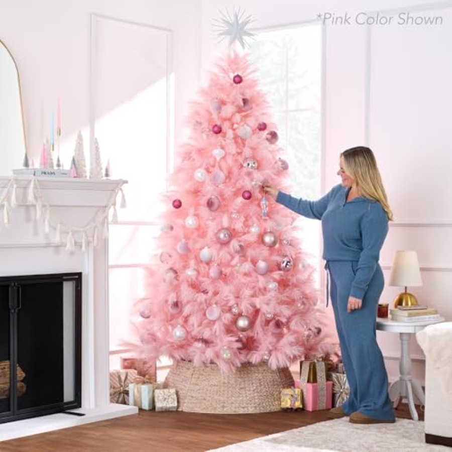 Decoração para árvore de Natal - Pampas Grass Decor avaliação e preço