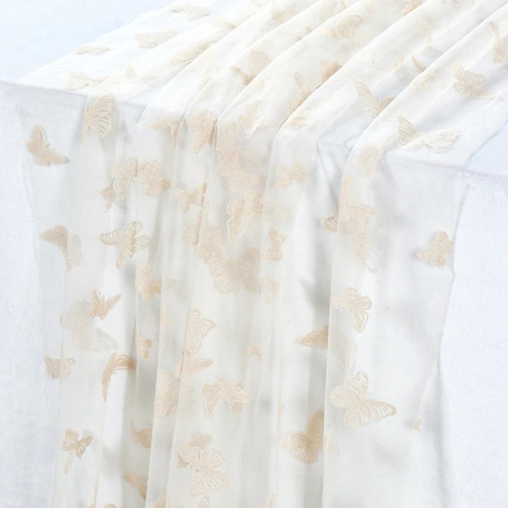 Caminho de Mesa Romântico em T - Linen Table Runner avaliação e preço
