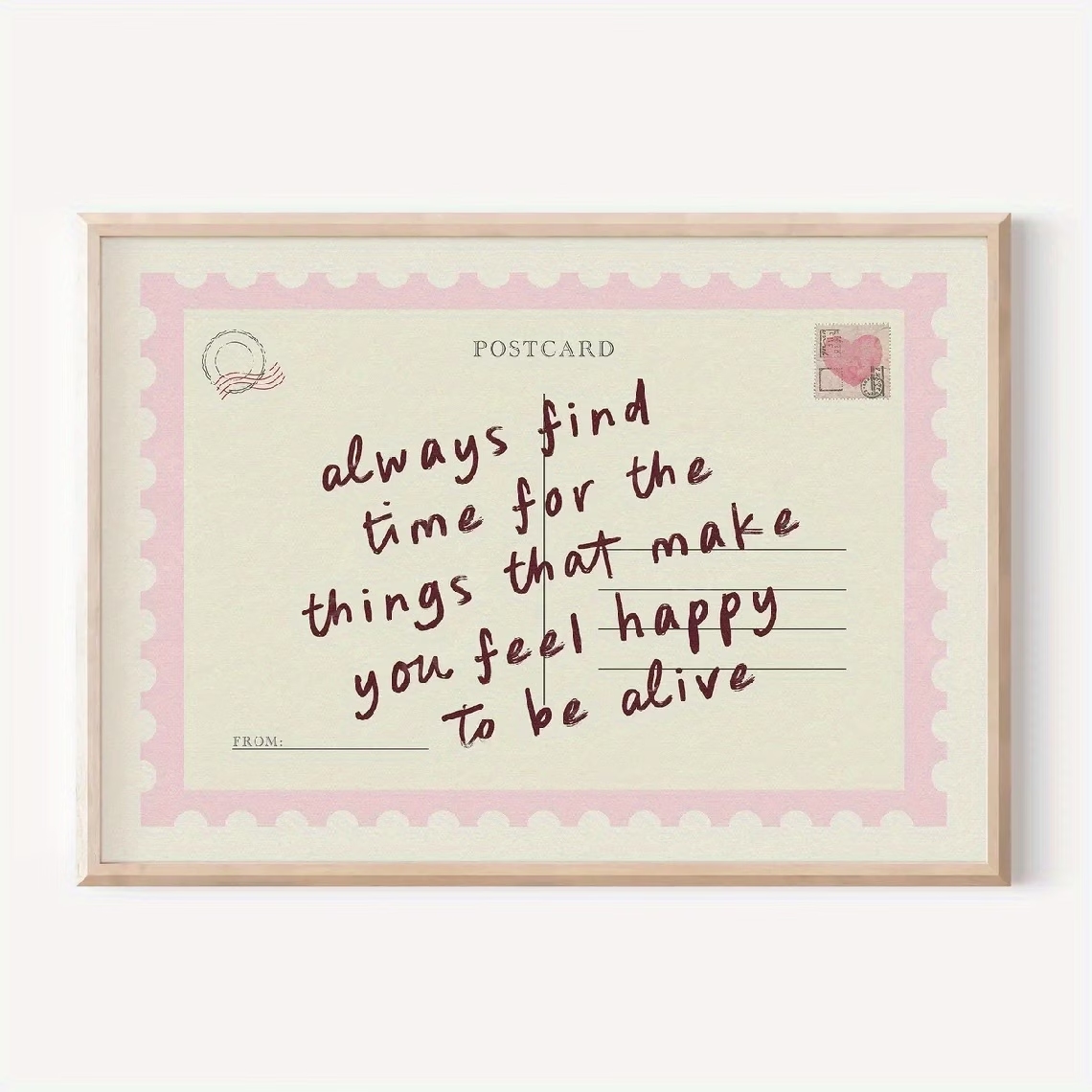 Cartões postais retrô que ince - Home Decor Theme avaliação e preço