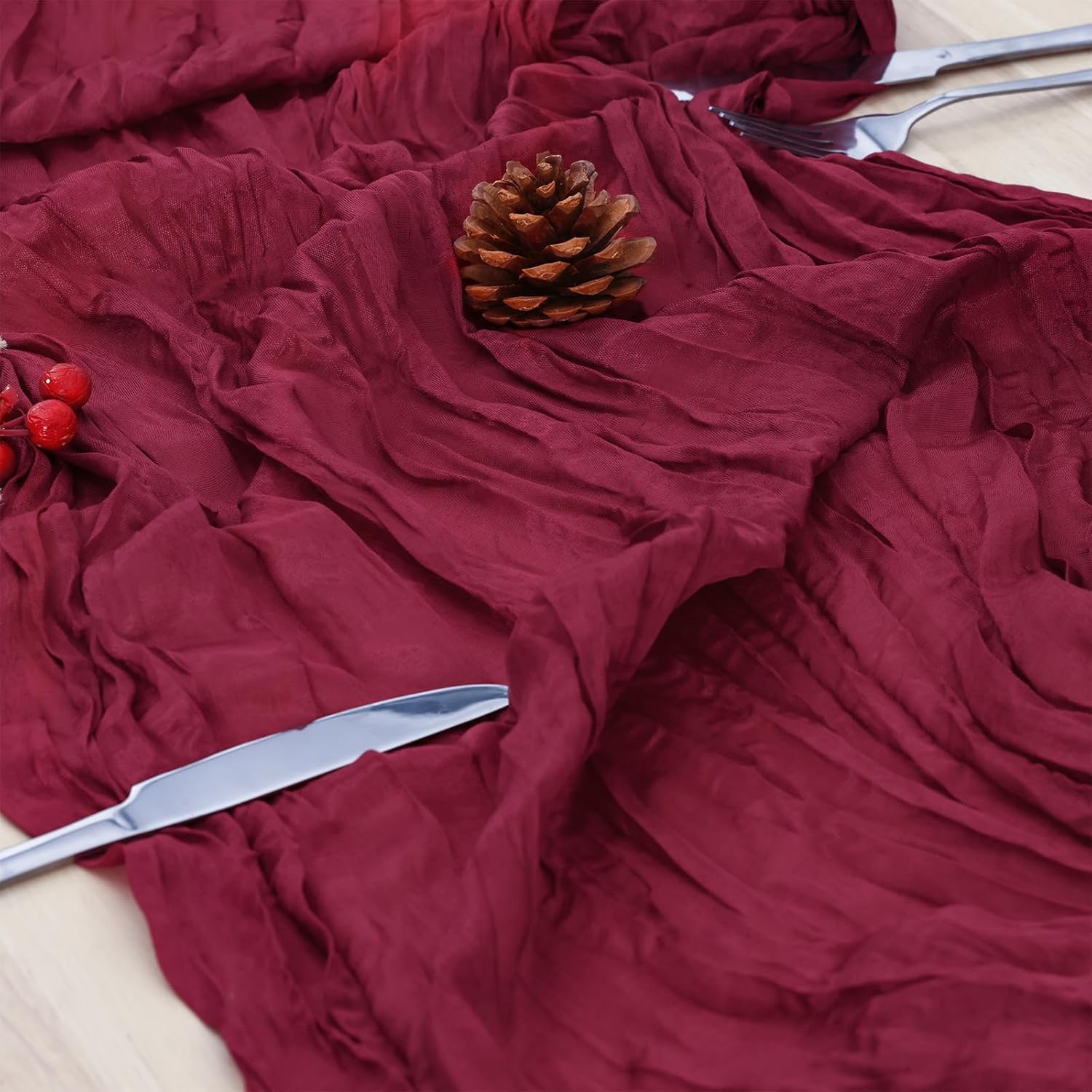 10 Peças de Caminho de Mesa de - Linen Table Runner avaliação e preço