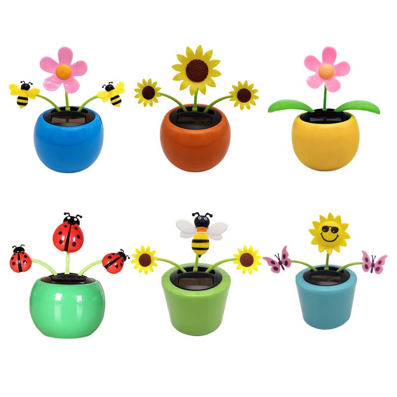 Solar Powered Dancing Flower G - Home Decor Za avaliação e preço