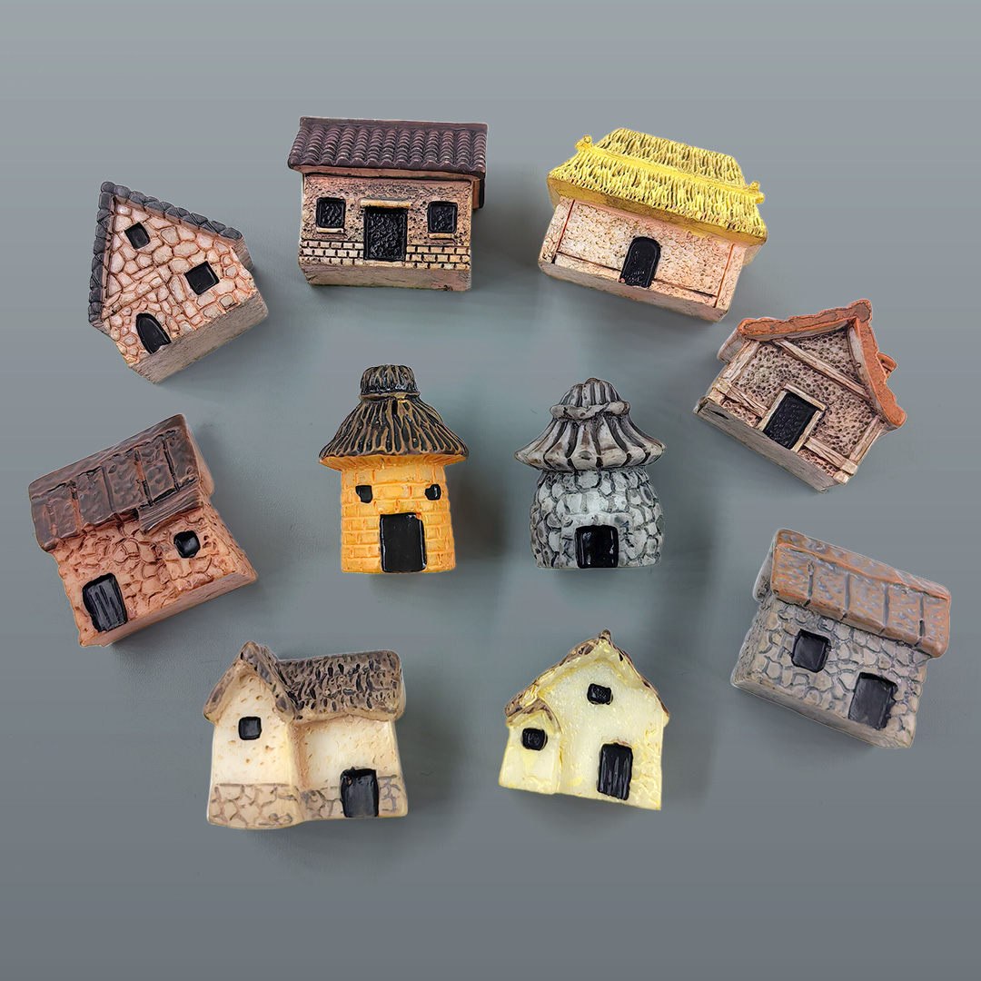 Miniatura de Casa em Resina pa - Home Decor Za avaliação e preço
