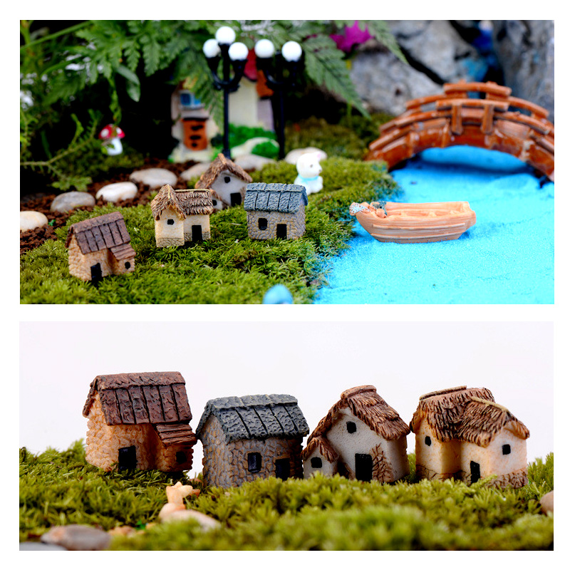 Miniatura de Casa em Resina pa - Home Decor Za avaliação e preço