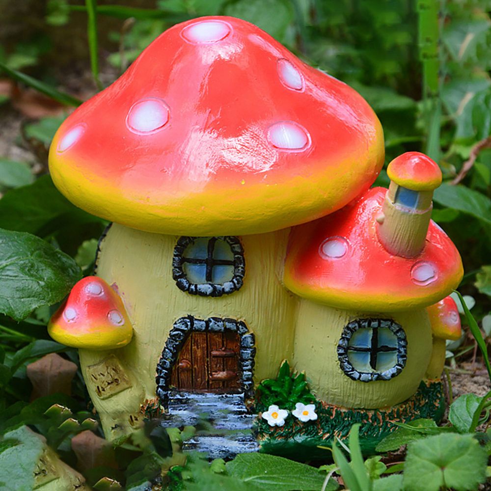Casa de cogumelo em miniatura  - Home Decor Za avaliação e preço