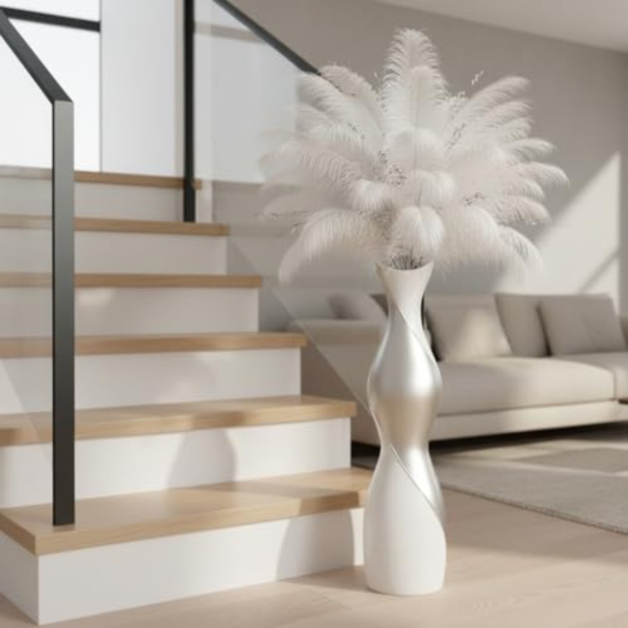 Vaso de Chão Moderno para Sala - Pampas Grass Decor avaliação e preço