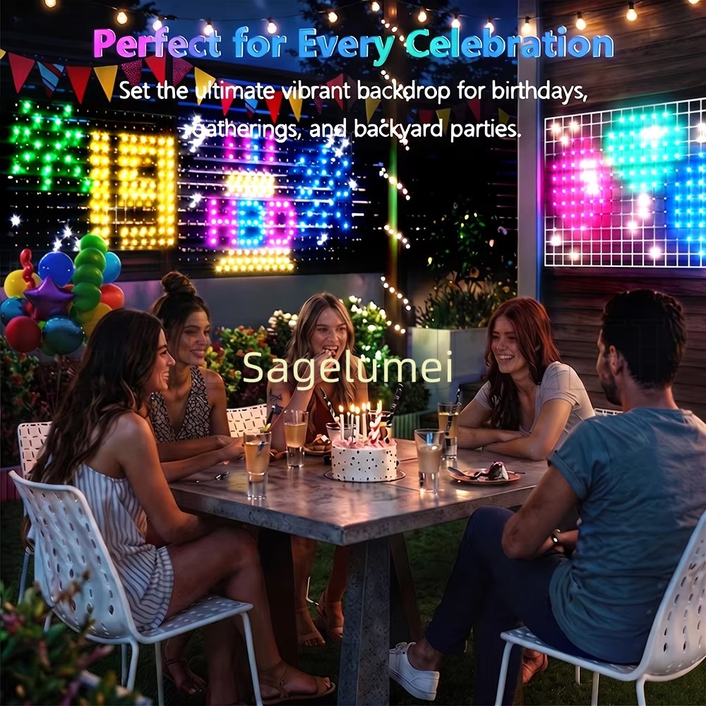 Cortina de luzes LED inteligen - Home Decor Free App avaliação e preço