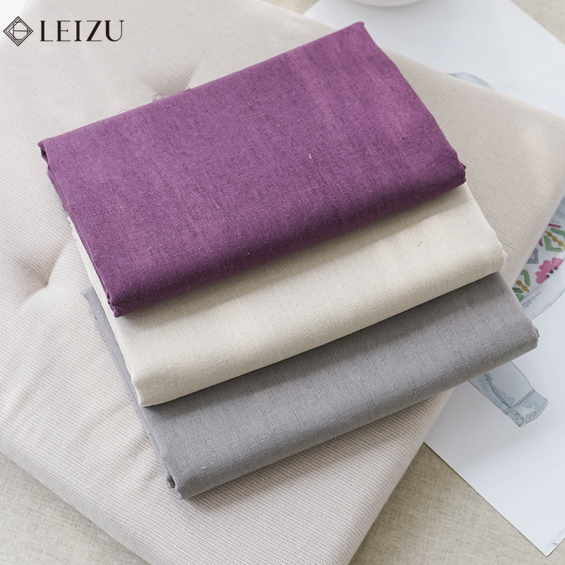 0.5/1/2 jarda cor sólida algod - Linen Table Runner avaliação e preço