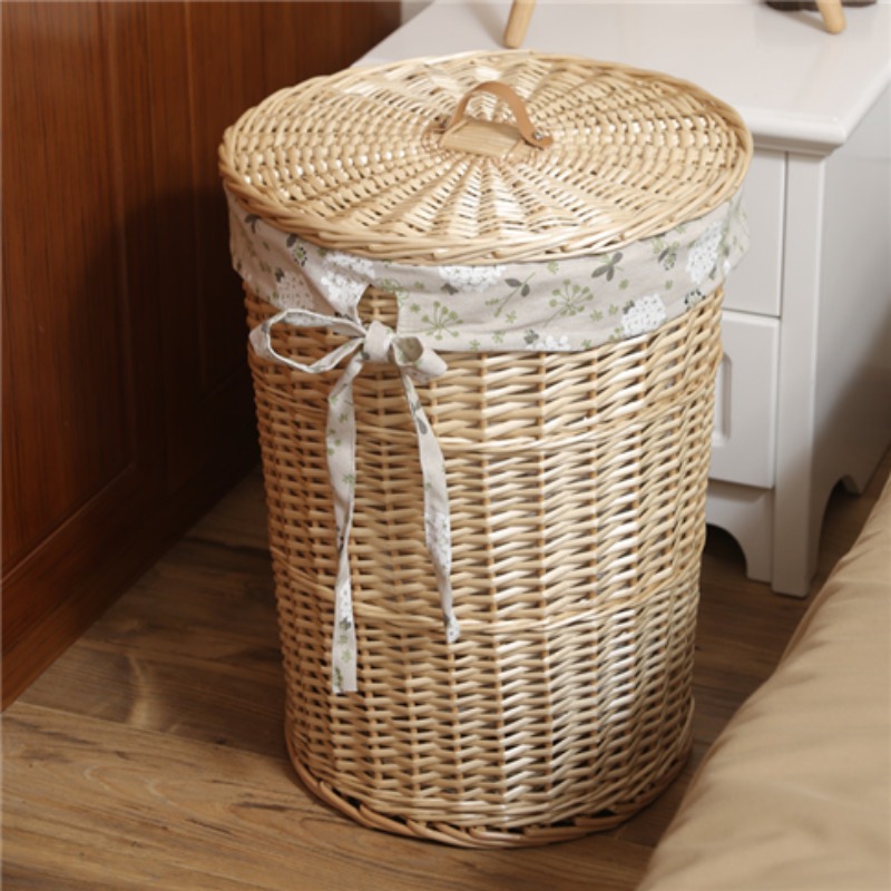 Estilo vintage rattan tecido c - Rattan Plant Basket avaliação e preço