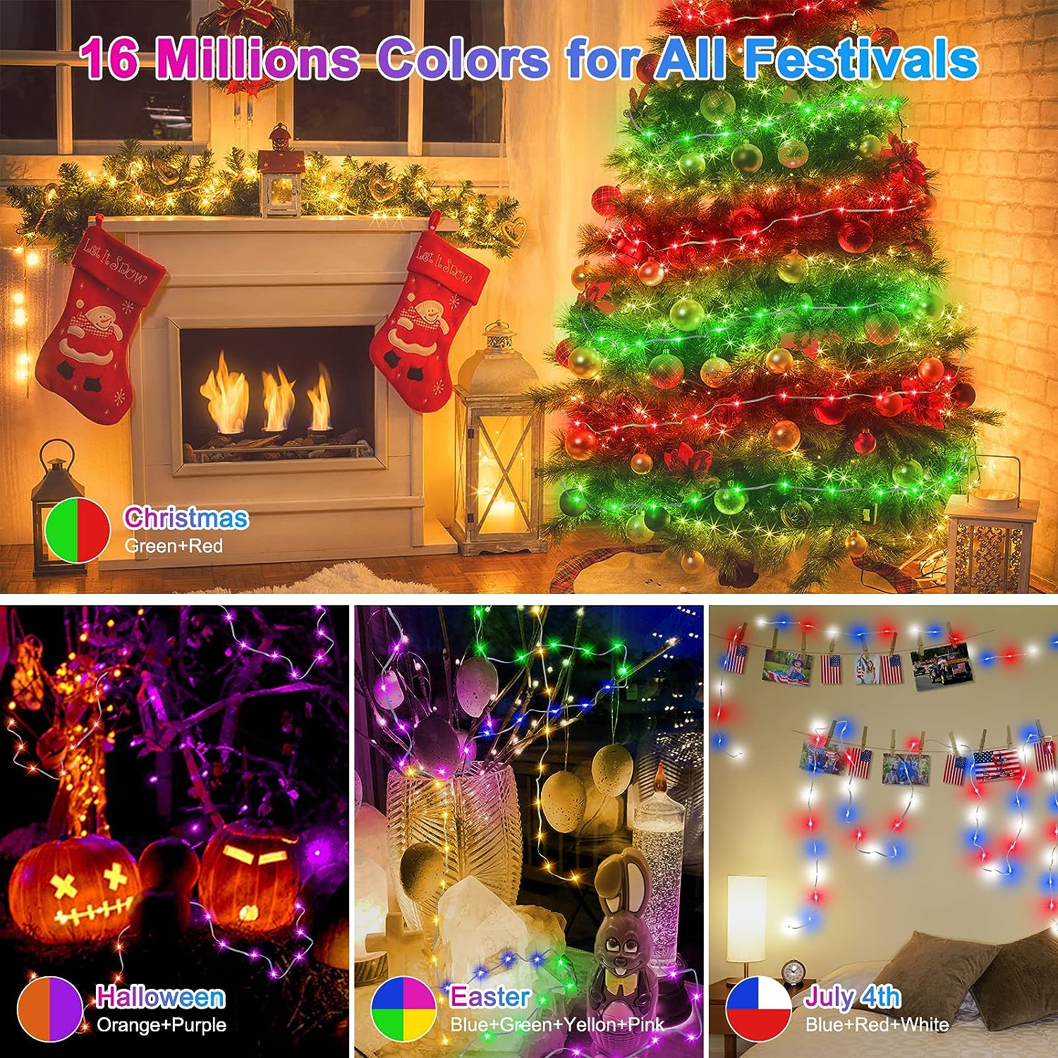 Luzes LED à prova d'água WS281 - Home Decor Free App avaliação e preço