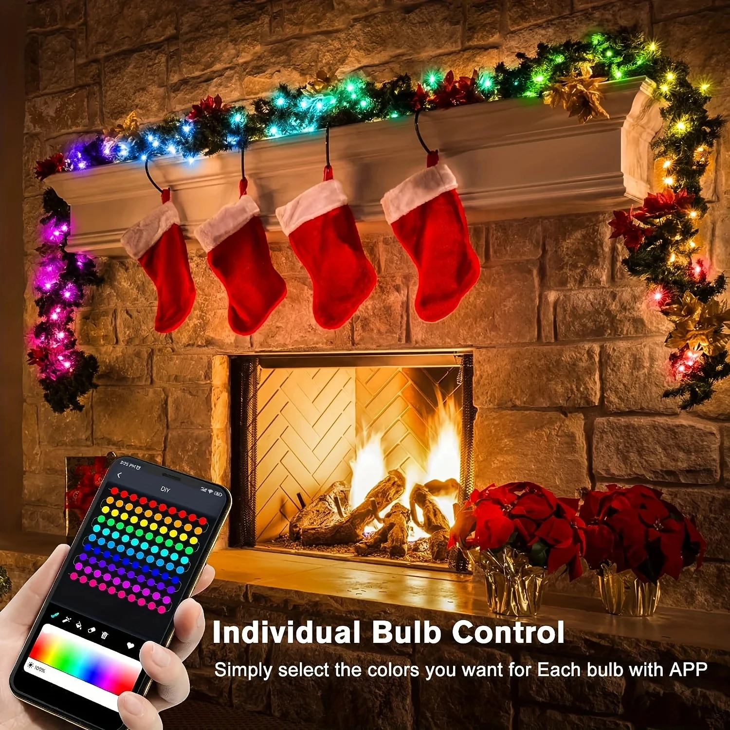 Luzes de Cordão LED Dream Colo - Home Decor Free App avaliação e preço